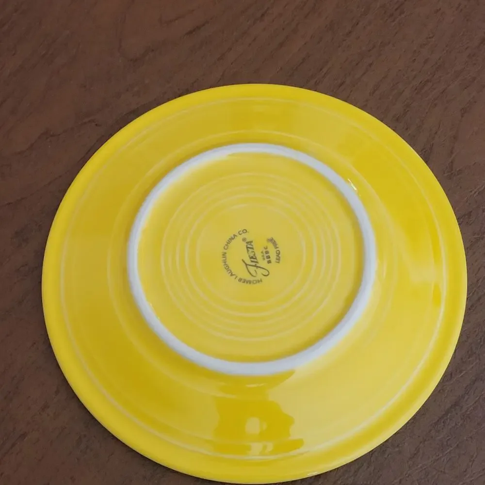 Vintage Fiesta ware Homer Laughlin Dessert Bread Salad Plate Plate 7.25